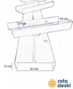 Ruchome Deseczki System Tarasowy Mechanizm Aluminiowy Podgląd zdjęcia produktu 3