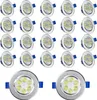LED zapustené bodové svietidlo 230V ploché zapustené svetlo Náhľad obrázku produktu 1