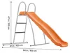 VEVOR – Scivolo d'acqua autoportante da 165 cm, scivolo da Anteprima dell’immagine prodotto 10