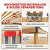 Hochwertiges Bettgestell DORADO 70x200 cm Massivholz Buche Produktbild-Vorschau 6