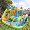 Merax Kinder Hüpfburg Outdoor Spielburg mit Rutsche & Produktbild-Vorschau 1