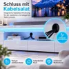 Mueble de TV INONEFT de 180 cm con LED y USB, mueble de TV Vista previa de la imagen del producto 9