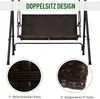 Outsunny Hollywoodschaukel 2-Sitzer Gartenschaukel Produktbild-Vorschau 5
