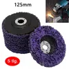 Čistící kotouče hrubé 5 kusů Ø125mm Fialový čistící kotouč Náhled obrázku produktu 8