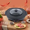 multifunkční grilovací pánve 2v1 BBQ Hot Pot Grill Pan Náhled obrázku produktu 4