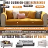 (Gelb, 110 * 110 cm) Sofabezug aus Samt, Sofaschutz, Produktbild-Vorschau 8
