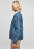 Urban Classics Ladies - Oversized Sherpa Denim Jacke - L Produktbild-Vorschau 9