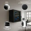 Extralink 9U 600x600 Black | Rack cabinet | wall-mounted Anteprima dell’immagine prodotto 3