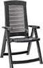 Allibert Aruba Klappsessel graphite; 221068, Maße: Produktbild-Vorschau 5