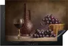 KitchenYeah© Herdabdeckplatte Rotwein mit Trauben , Produktbild-Vorschau 1