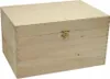 Pudełko skrzynka kufer drewniany 35x25x19cm PŁASKI Podgląd zdjęcia produktu 1