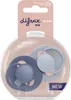 Product packaging for two pacifiers. Voir les images du produit