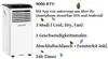 A mobile air conditioner with text describing its features. Voir les images du produit