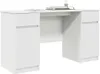 vidaXL Scrivania con cassetti bianchi 140 x 49 x 76 cm Anteprima dell’immagine prodotto 3