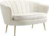 HOMCOM 2 Sitzer Sofa Couch, gepolsterter Polstersofa mit Produktbild-Vorschau 1