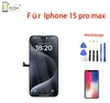 Für iPhone 15 Pro Max LCD Display Touchscreen Schutzglas Produktbild-Vorschau 2