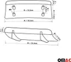 Heckschürzenansatz Heck Diffusor für Mazda 3 BK 2006-2009 Produktbild-Vorschau 5