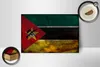 Holzschild Flagge Mosambik 18x12 cm Flag Mozambique Rost Produktbild-Vorschau 3