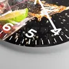 Wanduhr - Rund - Glasuhr - Trinken saft cocktail nachtisch Produktbild-Vorschau 5