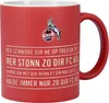 1. FC Köln Tasse 'Hymne' 0,3 litre Voir les images du produit 1