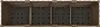 A top-down view of a long, rectangular planter box with four compartments. Náhled obrázku produktu