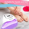 UV LED Nageltrockner, professionelles 150W UV-Nagellicht Produktbild-Vorschau 5