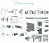 Estika Dvojitá roleta Klemmfix - 70 x 150 cm - Bílá - Duo Náhled obrázku produktu 9