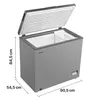 Heinner HCF-205NHSE++, 198 l, 12 kg/24h, 40 dB, E, Silber Produktbild-Vorschau 3