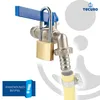 tecuro Kugelauslaufventil 1/2 Zoll, mit Absperrvorrichtung, Produktbild-Vorschau 4