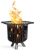 Feuerkorb Tennessee Stahl rund Ø 60 cm für Garten & Produktbild-Vorschau 3