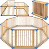 KIDUKU® Parc 7,2 mètres bleu XXL pliable avec porte, Voir les images du produit 1
