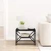 Tavolino da salotto vidaXL nero effetto rovere 51 x 50 x 40 Anteprima dell’immagine prodotto 4