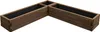 HolzGarden Set 3 Stück Pflanzkübel Holz 2x 80x30x40 cm + Produktbild-Vorschau 1