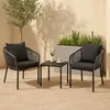 set di 2 sedie da giardino HWC-N41, braccioli per esterni, Anteprima dell’immagine prodotto 9