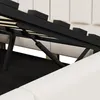 Polsterbett mit LED-Beleuchtung und Stauraum, 140x200 cm, Produktbild-Vorschau 12