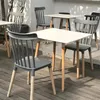 Kuchyňský stůl moderní dřevěný čtvercový 80x80 cm Náhled obrázku produktu 5