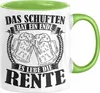 Renteneintritt Geschenk Tasse Das Schuften Hat ein Ende Es Produktbild-Vorschau 1