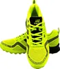 A pair of bright green and black athletic shoes are shown against a white background. Produktbild-Vorschau