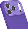 Close-up view of the back of a purple smartphone case, showing the camera module. Podgląd zdjęcia produktu