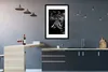 MuchoWow® Gerahmtes Poster Elefant mit Rauch gegen Produktbild-Vorschau 5