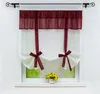 Raffrollo Raffgardinen Tunnelzug Voile Bändchenrollo mit Produktbild-Vorschau 1