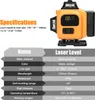 Kreuzlinienlaser profi 4D Laser Level 16 Lines Grünes 360º Produktbild-Vorschau 10