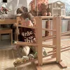 Mamabrum Holz-Kugelbahn mit 4 drehenden Elementen und 3 Produktbild-Vorschau 2