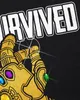 style3 I survivded Thanos Damen T-Shirt infinity superheld Produktbild-Vorschau 2