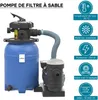 Wiltec Filtre à sable et particules – 250 W – capacité 14 l Voir les images du produit 2