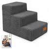 MILLYBO Hundetreppe aus Cord – Haustiertreppe für Hunde & Produktbild-Vorschau 1