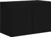 vidaXL TV nástěnná skříňka černá 59,5 x 31 x 40 cm materiál Náhled obrázku produktu 1