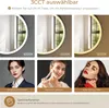 S'AFIELINA Specchio da bagno a LED da 70 cm Specchio da Anteprima dell’immagine prodotto 3