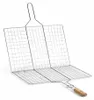 Grillrost 70 × 40 cm mit 2 cm Höhe und Holzgriff aus Produktbild-Vorschau 2