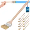 KOTARBAU® 10er Set Heizkörperpinsel 63 mm Winkelpinsel Produktbild-Vorschau 1